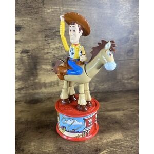 Disney Pixar Woody & Bullseye Toy Story 2 Mcdonalds Happy Meal Candy Dispenser